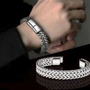 Men's Double Layer Braided Bracelet